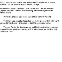 Minutes, 1995-04-03. Popula...