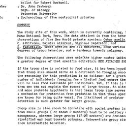 Minutes, 1981-05-04. Popula...