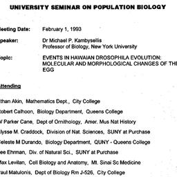 Minutes, 1993-02-01. Popula...