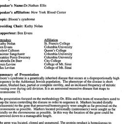Announcements, 1995-12-04. ...