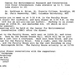 Announcements, 1997-11-11. ...