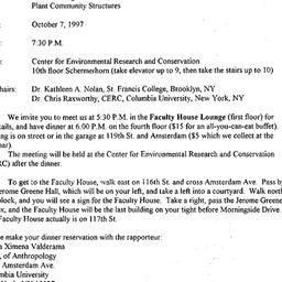 Announcements, 1997-09-30. ...