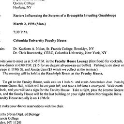 Announcements, 1998-02-23. ...