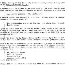 Announcements, 1980-01-21. ...
