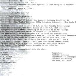 Correspondence, 1999-02-25....