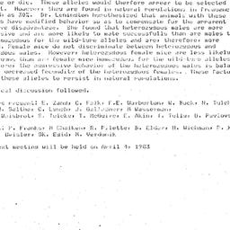 Minutes, 1983-03-07. Popula...