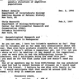 Correspondence, 1996-09-10....
