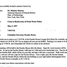 Announcements, 1997-04-22. ...