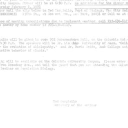 Announcements, 1978-02-06. ...