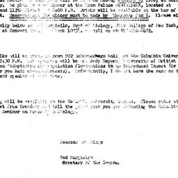 Announcements, 1978-01-09. ...