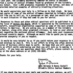 Correspondence, 1990-05-14....