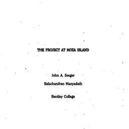 Background paper, Ethics in...