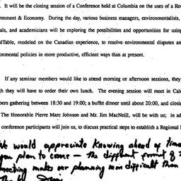 Announcements, 1993-03-01. ...