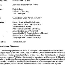 Minutes, 2001-04-16. Global...