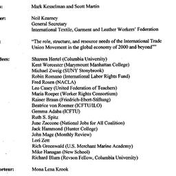 Minutes, 2000-11-13. Global...