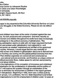 Speaker's paper, 1999-1...