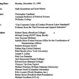 Minutes, 1999-12-13. Global...