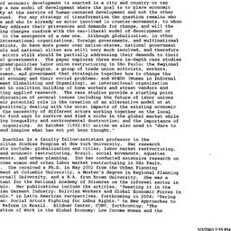 Announcements, 2003-05-05. ...