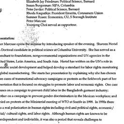 Minutes, 2003-04-14. Global...