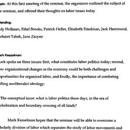 Minutes, 1998-10-20. Global...