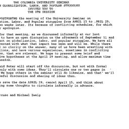 Announcements, 2002-04-11. ...