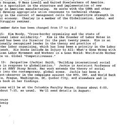 Announcements, 2002-06-19. ...