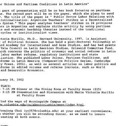 Announcements, 2002-01-22. ...