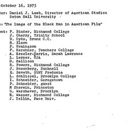 Minutes, 1975-10-16. Americ...