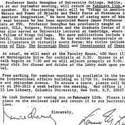 Announcements, 1979-02-01. ...