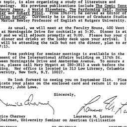 Announcements, 1978-09-06. ...