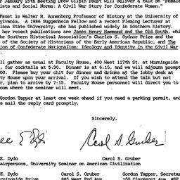Announcements, 1990-01-05. ...