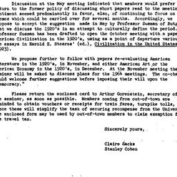 Announcements, 1963-09-30. ...