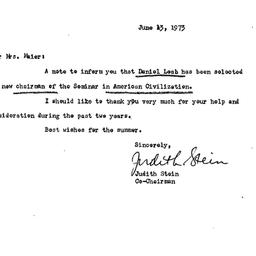 Correspondence, 1974-06-13....