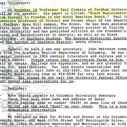 Announcements, 1993-10-23. ...