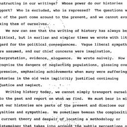 Speaker's paper, 1993-0...