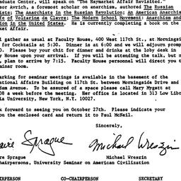 Announcements, 1983-10-05. ...