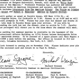 Announcements, 1983-11-04. ...