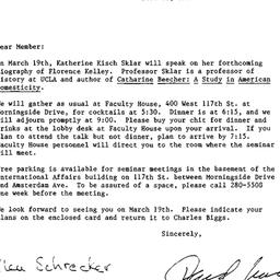 Announcements, 1987-02-23. ...
