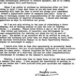 Announcements, 1977-03-17. ...