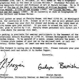 Announcements, 1988-10-31. ...
