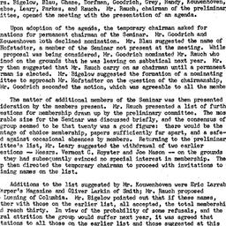 Minutes, 1954-02-03. Americ...
