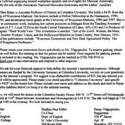 Announcements, 1999-11-18. ...
