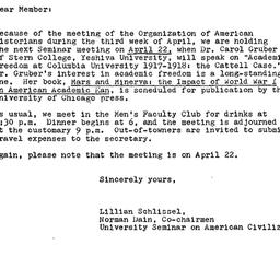 Announcements, 1971-03-30. ...