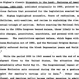 Speaker's paper, 1996-0...