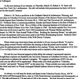 Announcements, 1998-03-19. ...