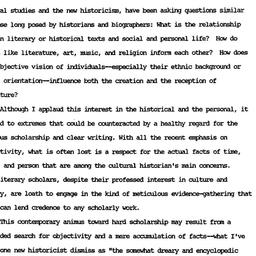 Speaker's notes, 1997-1...