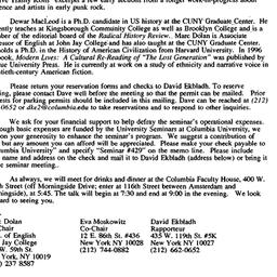 Announcements, 1998-01-22. ...