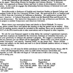 Announcements, 1997-10-16. ...