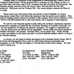 Announcements, 1998-02-19. ...