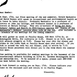 Announcements, 1988-08-28. ...